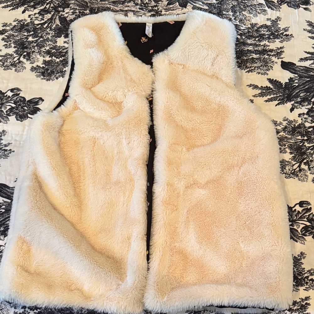 Matilda Jane reversible Faux Fur Vest